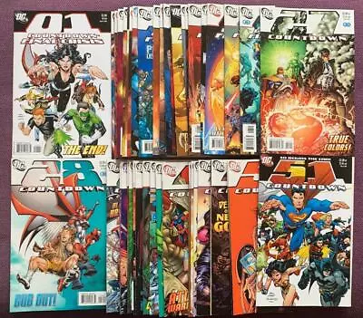 Buy Countdown #1 To #51 Complete Series (DC 2007) 51 X FN- To NM Comics. • 95£