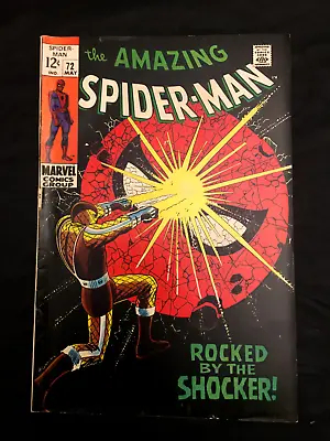 Buy Marvel The Amazing Spider-Man  Comic No 72  Silver Age 12c Issue • 48£
