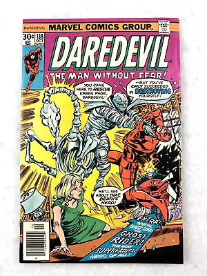 Buy Daredevil #138 (Marvel, 1976) 1st App Villan Smasher Ghost Rider John Byrne FINE • 13.43£
