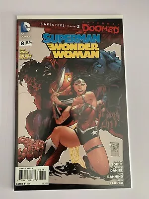 Buy Superman Wonder Woman #8 New 52 Tony Daniels Variant NM • 3.50£