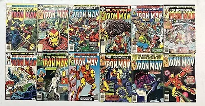 Buy Marvel Comics Iron Man Lot Of 12 Issues 102 To 142; 104 106 113 114 123 124 Etc • 39.58£