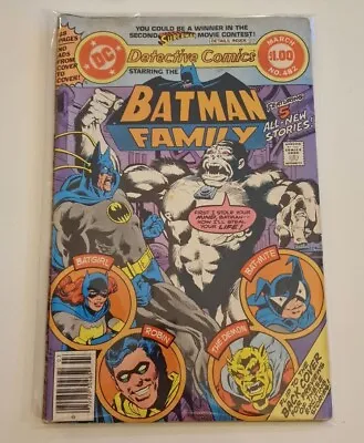 Buy Detective Comics # 482. Batman! Robin! Bat Mite! Batgirl! JIM STARLIN ART! • 19.99£