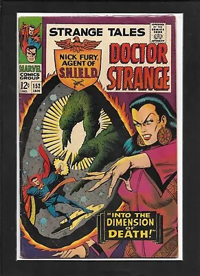 Buy Strange Tales #152 (1967):  The Power Of S.H.I.E.L.D.!  Doctor Strange! VG+! • 14.26£