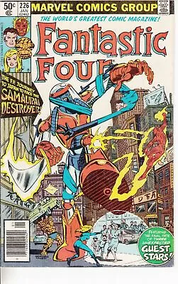 Buy Fantastic Four #226 1980 -1st Samurai Destroyer- Moench/ Sienkiewicz...vg+ • 5.53£