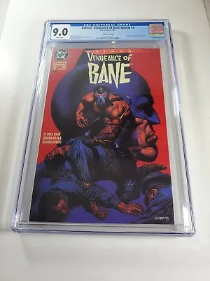 Buy Batman Vengeance Of Bane #1 CGC 9.0 2nd Print 1993 1st Bane DC Comics • 61.34£