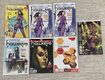 Buy Hawkeye #1 - NM - 2017 - Marvel Comics  - 1st Kate Bishop Solo Series Lot • 16.05£