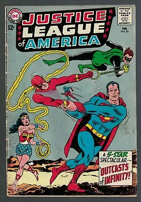 Buy Dc Comics Justice League America 32 VG 4.0 Batman Wonder Woman 1964 • 34.99£