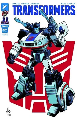 Buy Transformers #4 (2023) Jason Howard 2nd Print Variant Cover B • 5.50£