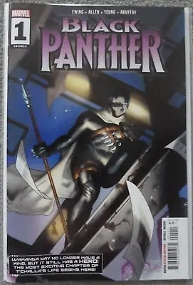 Buy Black Panther #1  A ..al Ewing/chris Allen..marvel 2023 1st Print..vfn+ • 2.99£
