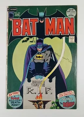 Buy Batman #242 1st Appearance Matches Malone 1972 Bronze Age Neal Adams Art VF+ • 113.19£