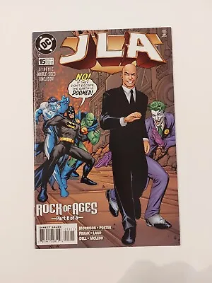 Buy JLA 2, 5, 9, 12, 15, 16 & 17 VF/NMDC Comics 1997 1st Hourman, Grant Morrison  • 12.50£