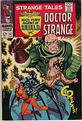 Buy Strange Tales #157, Cameo 1st Appearance Living Tribunal, (Marvel 1967) VF- • 117.52£