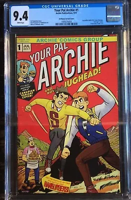 Buy Your Pal Archie #1 Hulk 181 Homage Variant CGC 9.4 • 65£