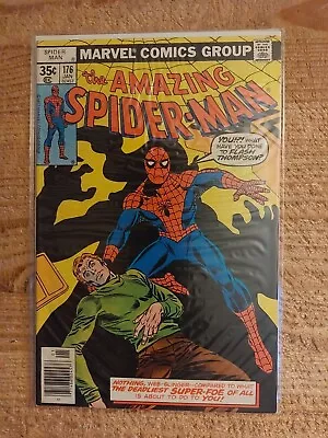 Buy Amazing Spider-Man 176 (1978) 1st App Of The New Green Goblin, Cents VF • 29.99£