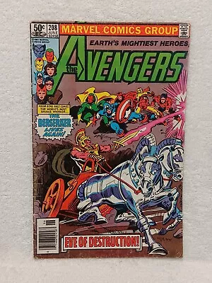 Buy Marvel Comics The Avengers #208 Berserker Captain America Iron Man 1981 • 6.61£