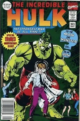 Buy Incredible Hulk (Vol 2) # 393 (NrMnt Minus-) (NM-) US Newsstand Edition COMICS • 8.98£