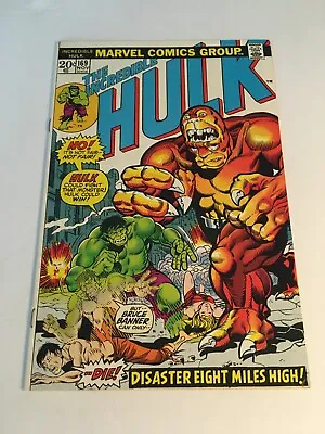 Buy Incredible Hulk #169 1973 Marvel 1st App Of Bi-beast Fn/vf • 39.46£