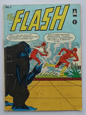 Buy The Flash #1 - Top Sellers Imprint UK  (Thorpe & Porter) 1962 VG/FN 5.0 • 129.95£