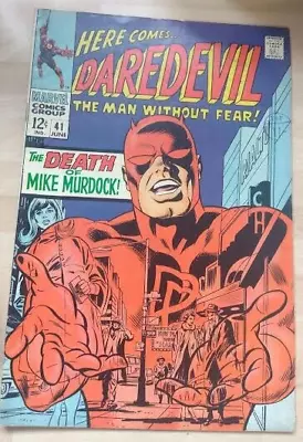 Buy Daredevil #41 Marvel Comics June 1967 • 55£