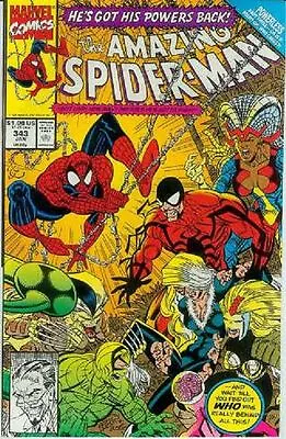 Buy Amazing Spiderman # 343 (Erik Larson) (USA, 1991) • 5.19£