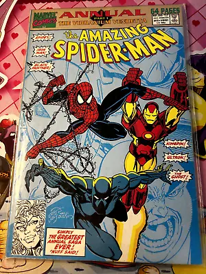 Buy Amazing Spider-Man Annual #25 Marvel 1991 1st Solo VENOM Story! • 3.16£