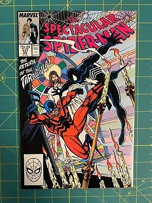 Buy The Spectacular Spider-Man #137 - Apr 1988 - Vol.1 - Direct - Minor Key  (1083A) • 4.08£
