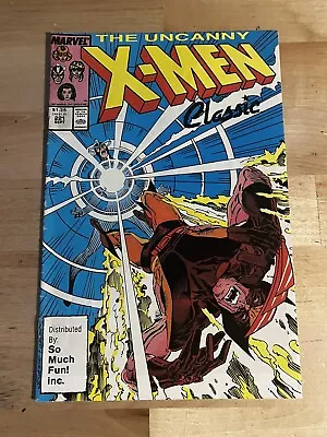 Buy UNCANNY X-MEN #221 1987 CLASSIC COVER 2ND PRINT  1ST APP MR SINISTER So Much Fun • 43.44£