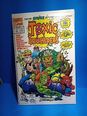 Buy Toxic Crusaders #1 The Toxic Avenger Toxie Junkyard Nozone Marvel Sam Kieth Cvr • 11.85£