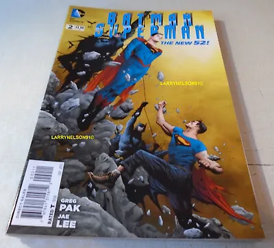 Buy Batman Superman 2 3 4 5 7 8 Annual 1 Dc Comics 2013 Supergirl Powergirl Jae Lee • 15.88£