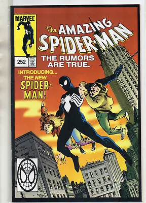 Buy AMAZING SPIDER-MAN #252 Reprint 1st Black Suit Toybiz VARIANT 1984/2000 • 9.99£