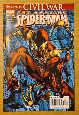 Buy Amazing Spider-Man #529 (Scarce Second Print) - 1st Iron Spider - 2006 - NM • 15.99£