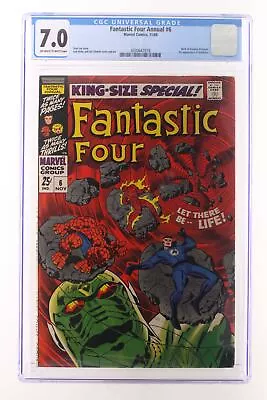 Buy Fantastic Four Annual #6 - Marvel Comics 1968 CGC 7.0 Birth Of Franklin Richards • 237.51£