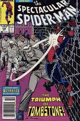 Buy Spectacular Spider-Man, The #155 (Newsstand) VG; Marvel | Low Grade - Tombstone • 2.17£