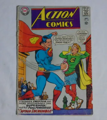 Buy ACTION COMICS #354 * DC Comics * 1967 - Captain Incredible - 12 Cents - Superman • 2.88£