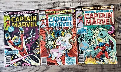 Buy Marvel Spotlight #1-3 Bronze Age 1979 Captain Marvel Comics  • 7.20£