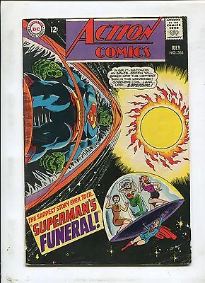 Buy Action #365 ~ Superman's Funeral! Justice League Of America Appearance ~(4.0) WH • 8.67£