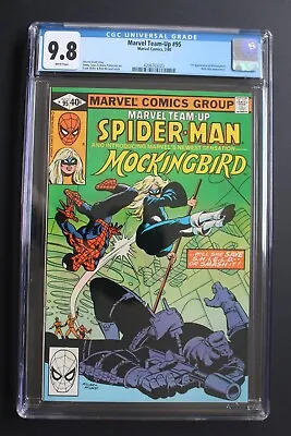 Buy Marvel Team-Up #95 1st MOCKINGBIRD Avengers MILLER 1980 Agents SHEILD TV CGC 9.8 • 333.31£