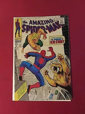 Buy Marvel Comics Amazing Spider-man #57 John Romita Spider Slayer Ka-zar App. 1968 • 39.42£