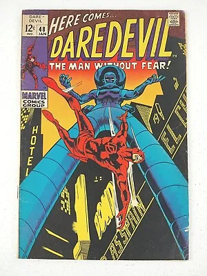 Buy Daredevil #39 Stilt-Man Cover (1969 Marvel Comics) Silver Age, Combined Shipping • 17.39£
