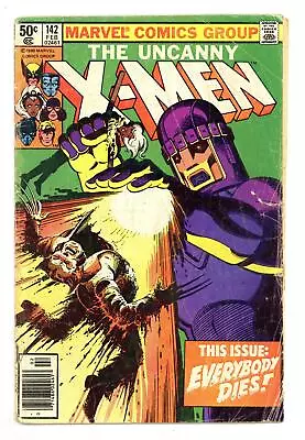Buy Uncanny X-Men #142N Newsstand Variant GD+ 2.5 1981 • 42.63£