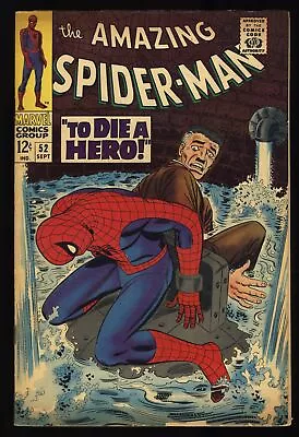 Buy Amazing Spider-Man #52 VG/FN 5.0 3rd Appearance Kingpin! Romita Cover! • 36.54£