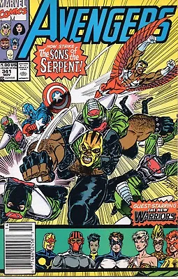 Buy Avengers #341 (VFN)`91 Nicieza/ Epting  • 2.95£