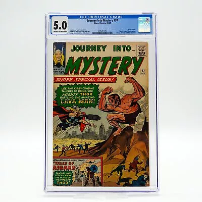 Buy Journey Into Mystery 97 CGC 5.0 Minor Key Origin Of Odin & Tales Of Asgard 1963 • 239.84£