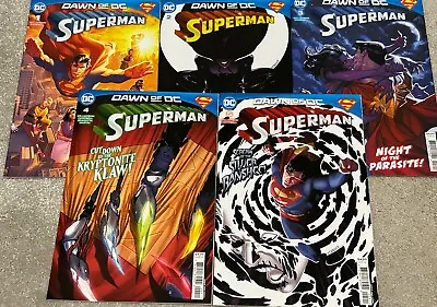 Buy DC Comics Superman Dawn Of DC Issues 1, 2, 3, 4, 5 • 10£