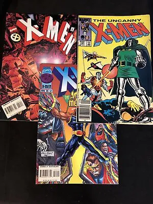 Buy Set Of 3 Uncanny X-Men #197  1985/X-Men #52 1996/X-Men #44 1995 (X15) • 12.05£