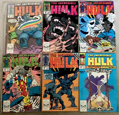 Buy The Incredible Hulk Vol 1 - #355 #358 #360 #361 #363 #367 - Marvel Comics • 5£