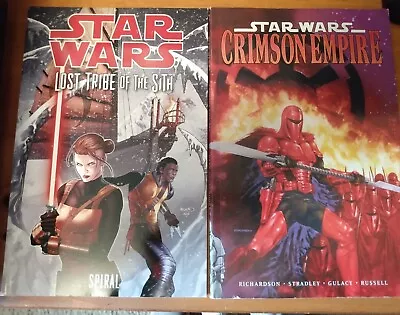 Buy Star Wars Crimson Empire Tpb & Lost Tribe Of The Sith Spiral • 21.45£