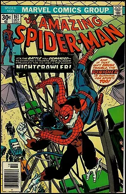 Buy Amazing Spider-Man (1963 Series) #161 'Punisher Cameo' VG Cond (Marvel, 1976) • 10.39£