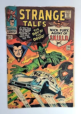 Buy Strange Tales 142 Nick Fury SHIELD Kirby Ditko Dr Strange 1966 Marvel Comic • 8.31£