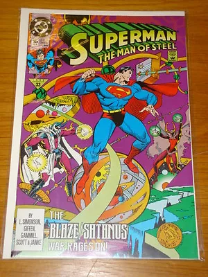 Buy Superman Man Of Steel #15 Dc Comic Near Mint Condition September 1992 • 2.99£
